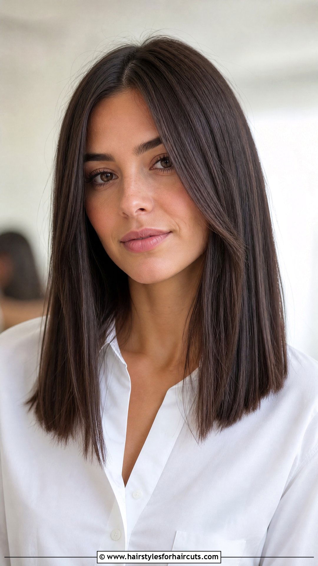 Blunt Cut With Subtle Layers For Long Straight Hair - 25 layered haircuts for long straight hair - 25 layered haircuts for long straight hair
