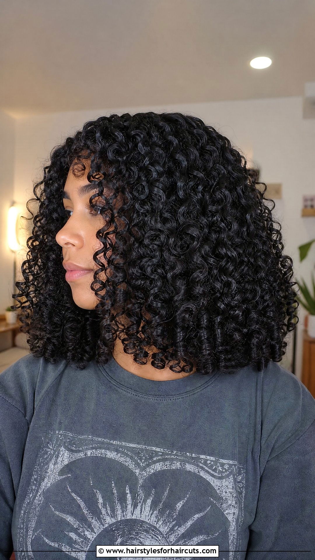 Blunt Cut for Thick Curly Hair - 25 curly haircuts straight across - 25 curly haircuts straight across