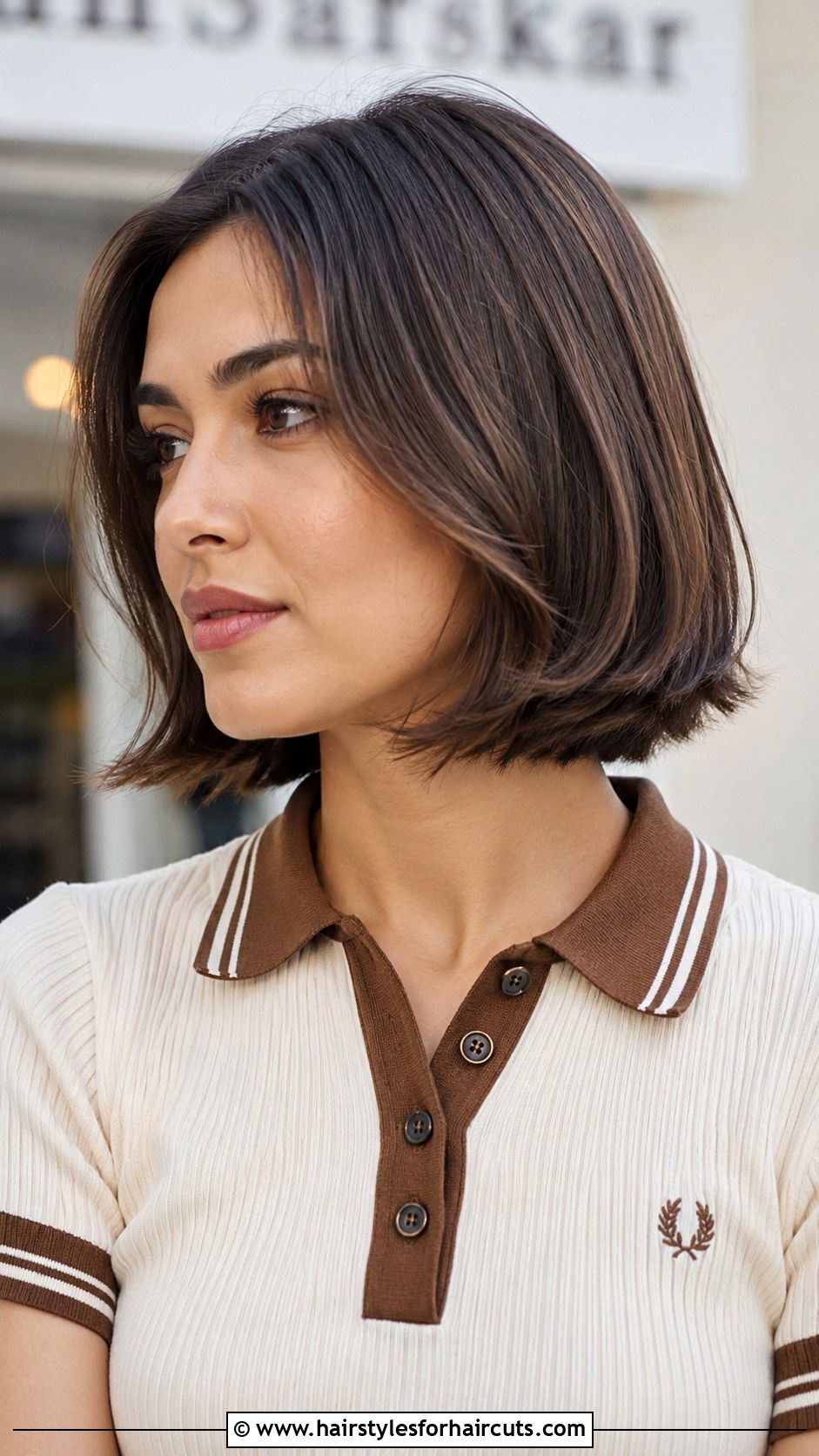 Blunt Flipped End Bob - 25 blunt haircuts for fine hair - 25 blunt haircuts for fine hair