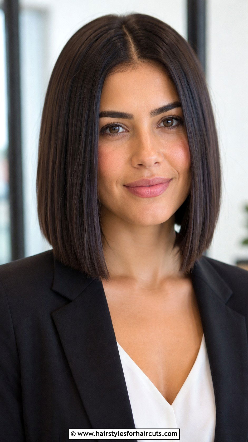 Blunt Lob - 25 classy hairstyles for medium hair - 25 classy hairstyles for medium hair