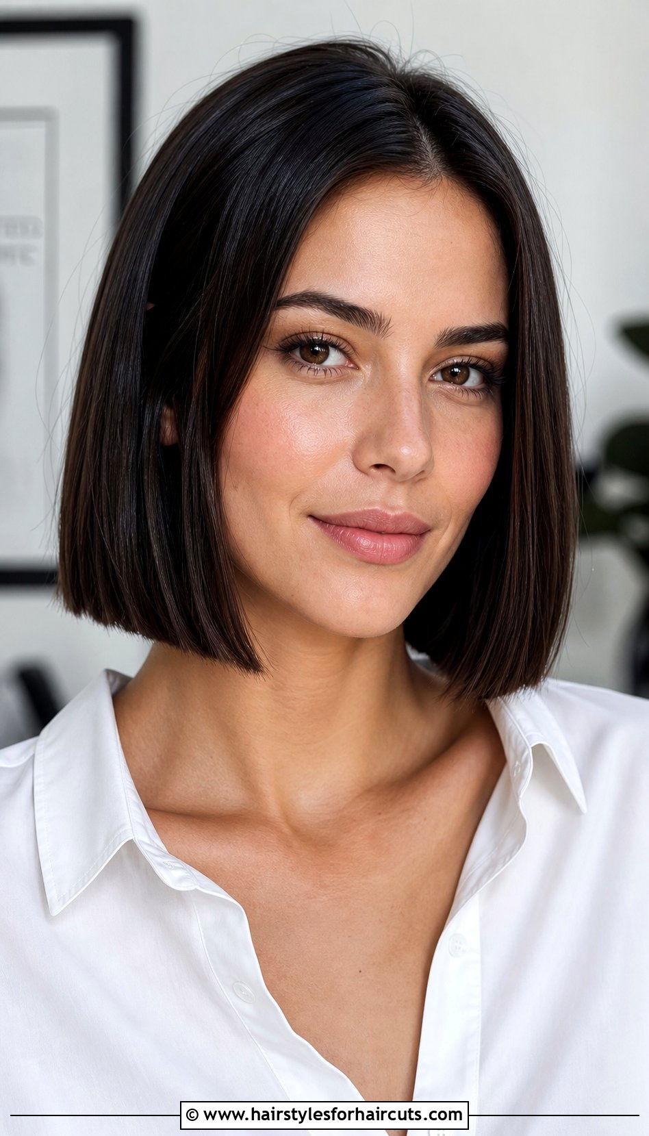 Blunt Lob - 25 corporate hairstyles - 25 corporate hairstyles