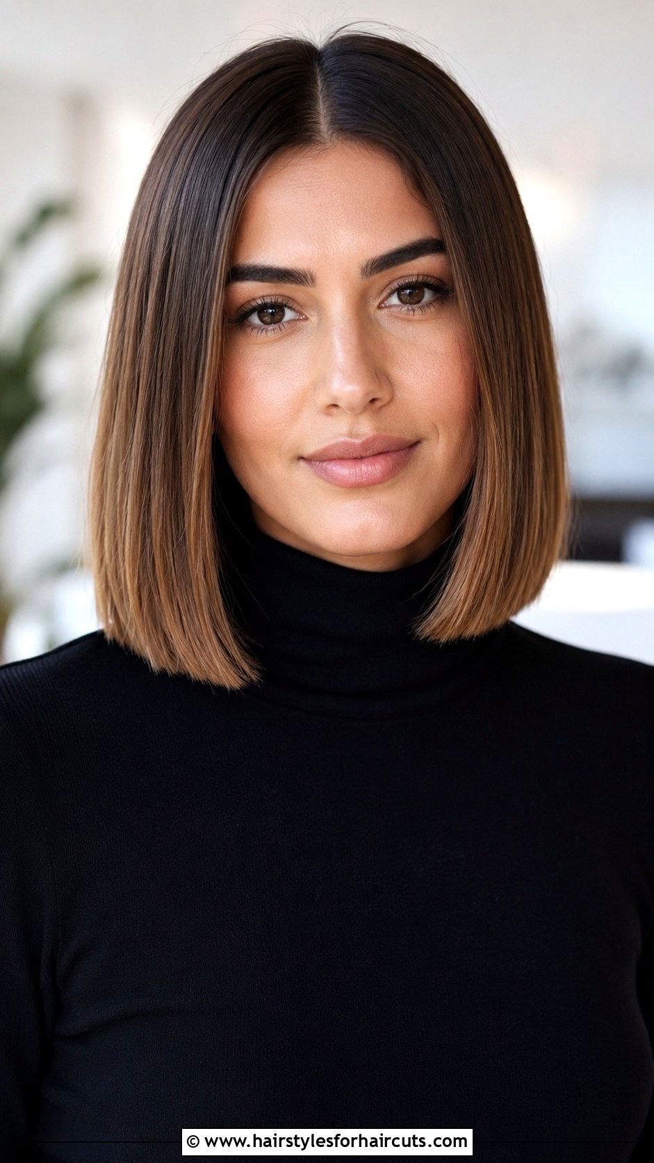Blunt Lob - 25 hairstyles for short shoulder length hair - 25 hairstyles for short shoulder length hair