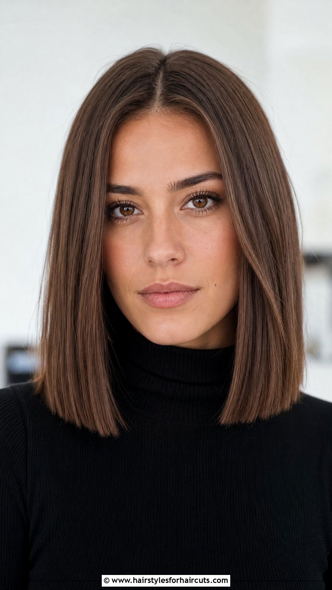 Blunt Lob For Brown Hair - 25 cute hairstyles for brown hair - 25 cute hairstyles for brown hair