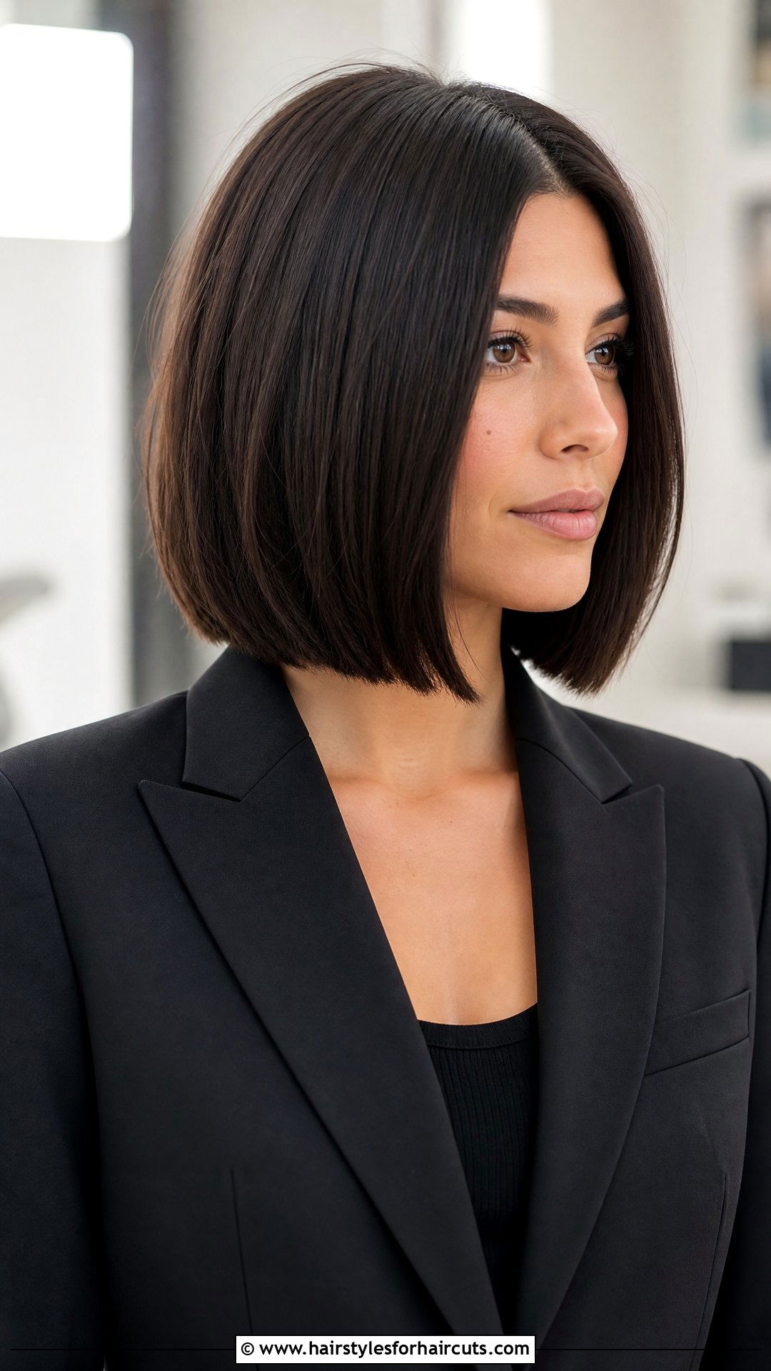 Blunt Lob For Thick Hair - 25 thick hair hairstyles - 25 thick hair hairstyles