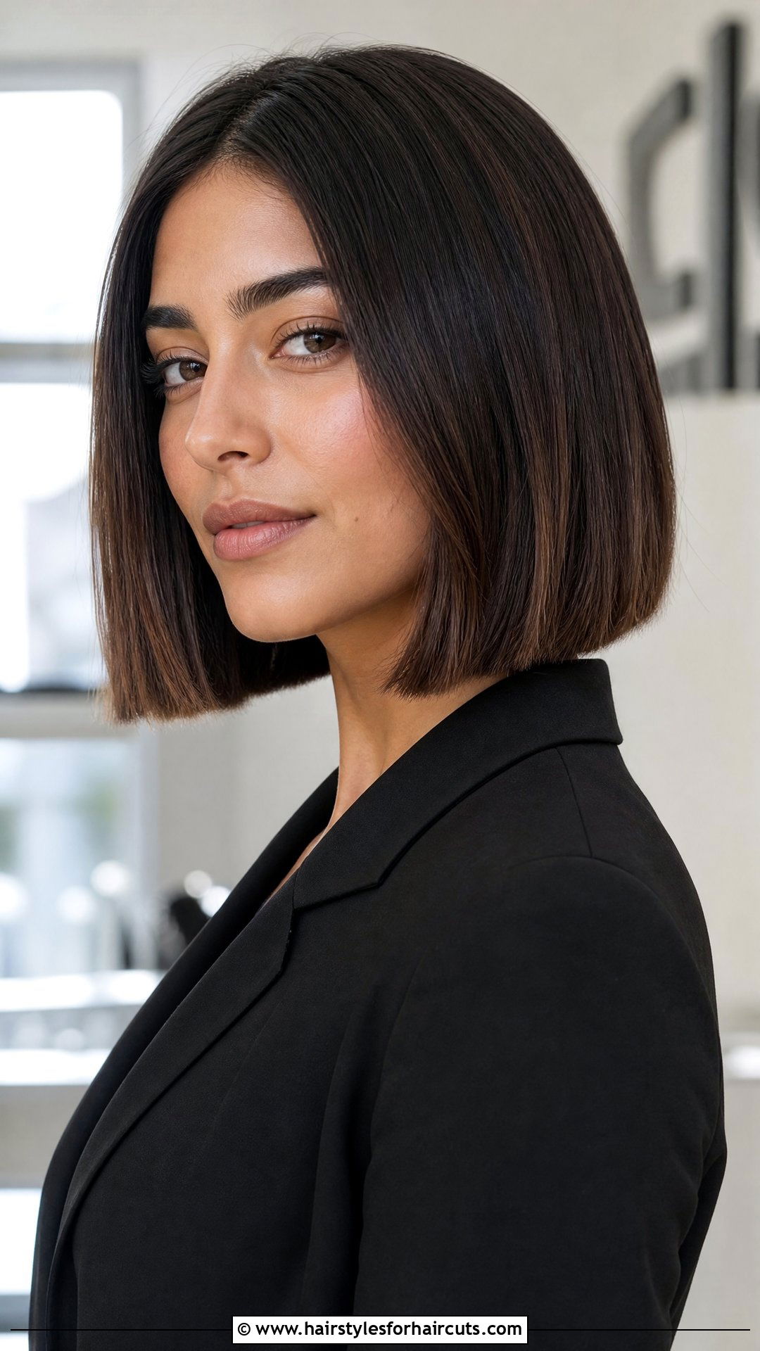 Blunt Lob For Thick Hair - 25 thick hairstyles for women - 25 thick hairstyles for women