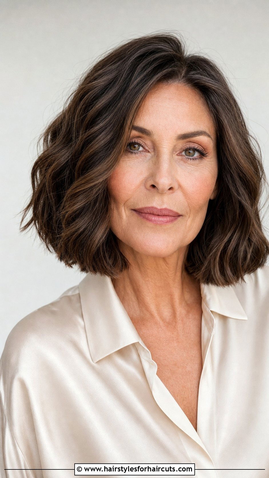 Blunt Lob For Thick Wavy Hair - 25 hairstyles for thick wavy hair over 50 - 25 hairstyles for thick wavy hair over 50