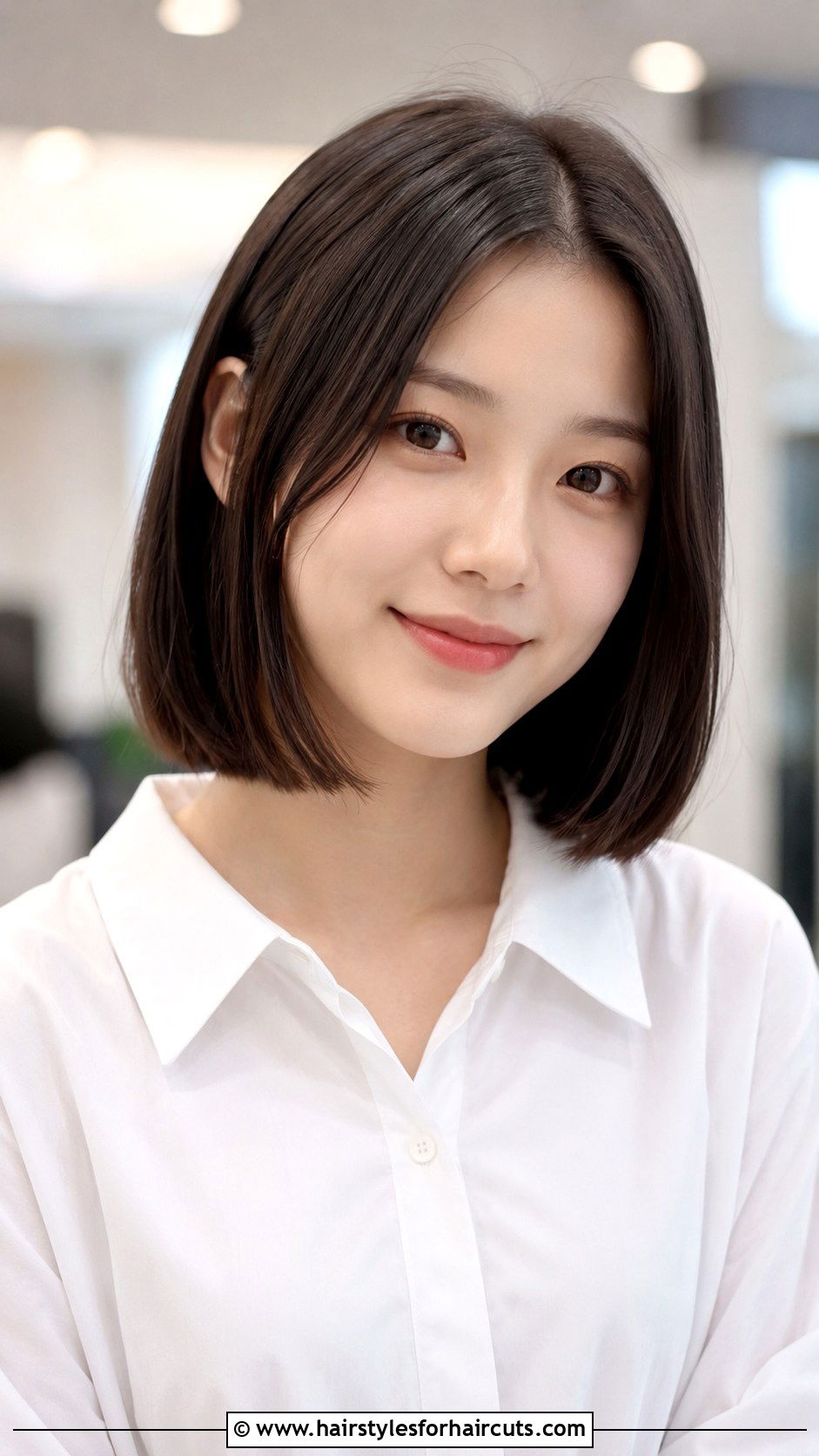 Blunt Lob Haircut - 25 haircuts for girls - 25 haircuts for girls