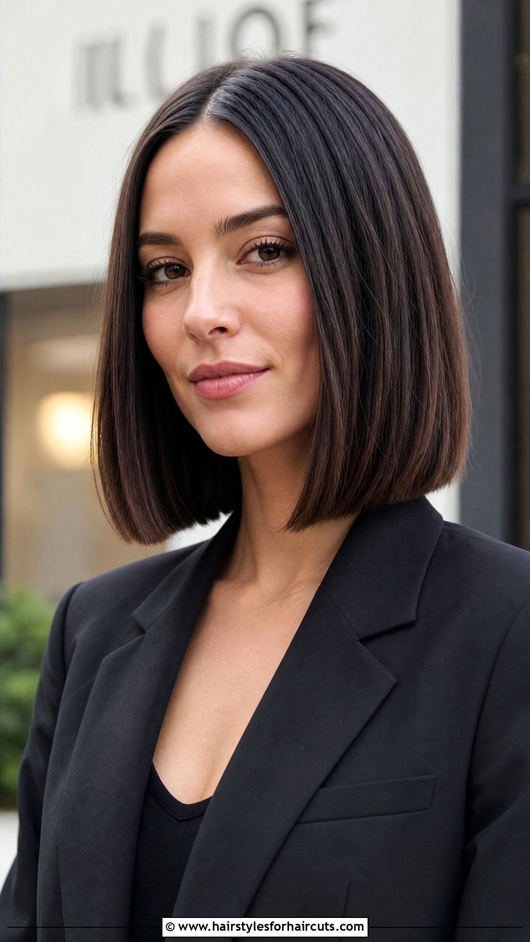 Blunt Lob Haircut - 25 best haircuts for medium hair - 25 best haircuts for medium hair