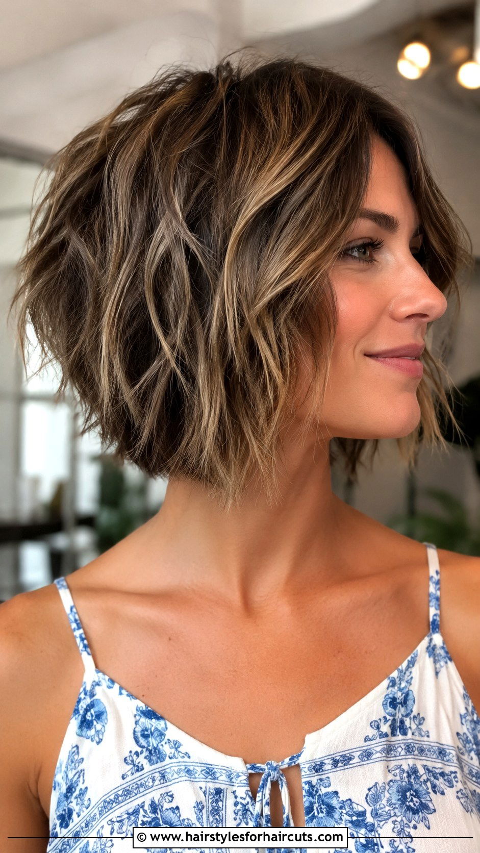 Blunt Lob Haircut - 25 haircuts katy - 25 haircuts katy