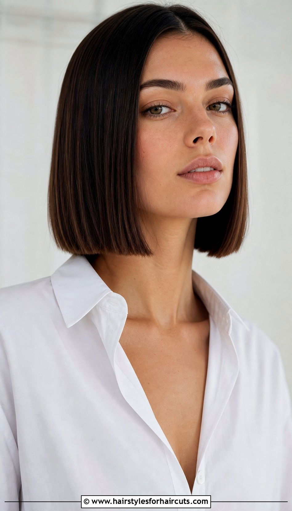 Blunt Lob Haircut - 25 haircuts story - 25 haircuts story