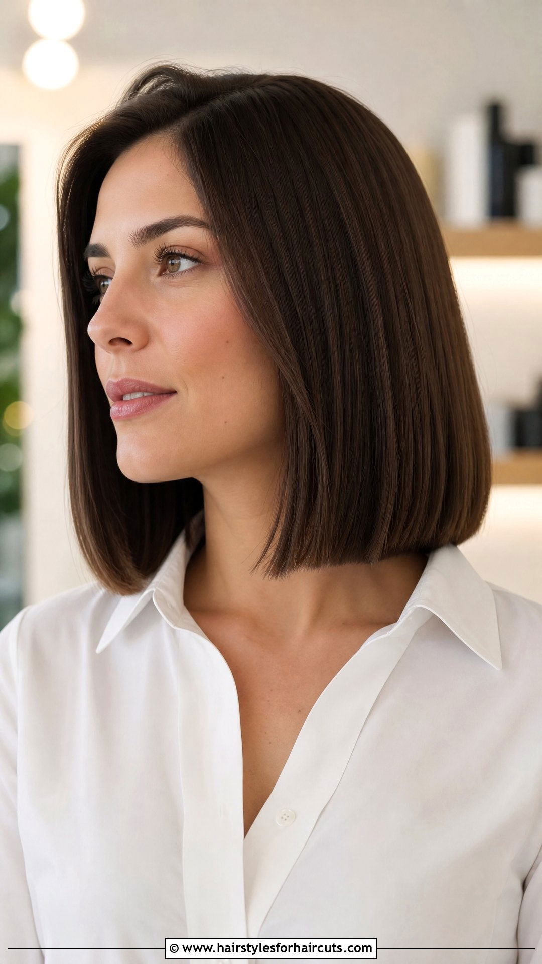 Blunt Lob Haircut - 25 kinds of hairstyles - 25 kinds of hairstyles
