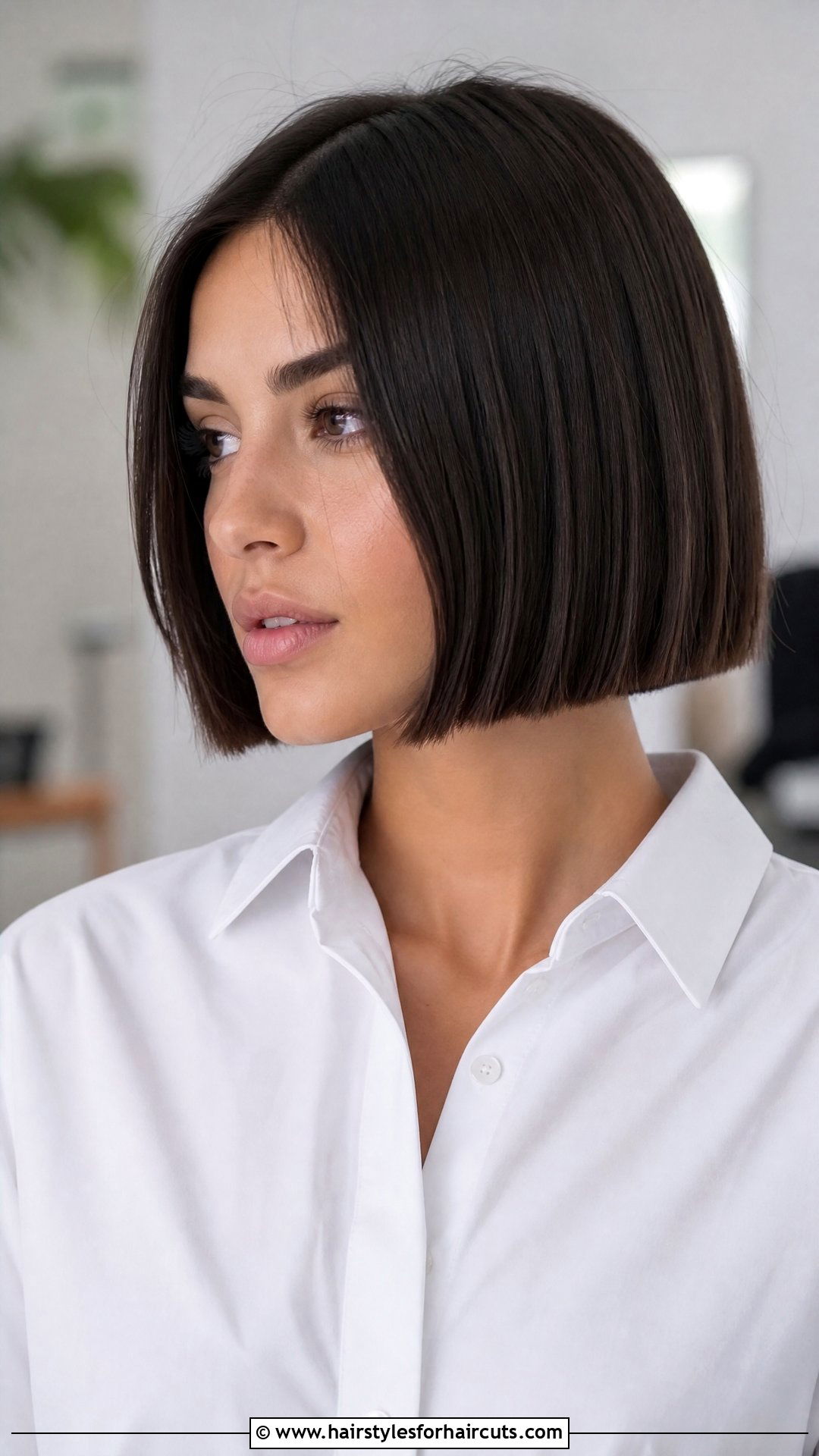 Blunt Lob Haircut - 25 medium haircuts women - 25 medium haircuts women