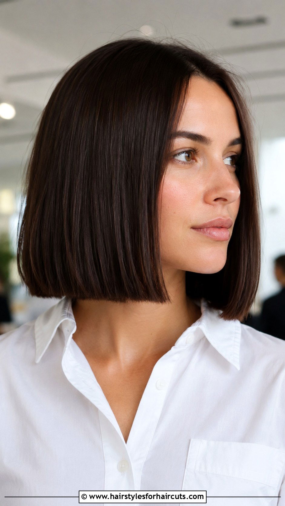 Blunt Lob Haircut - 25 haircuts redding ca - 25 haircuts redding ca