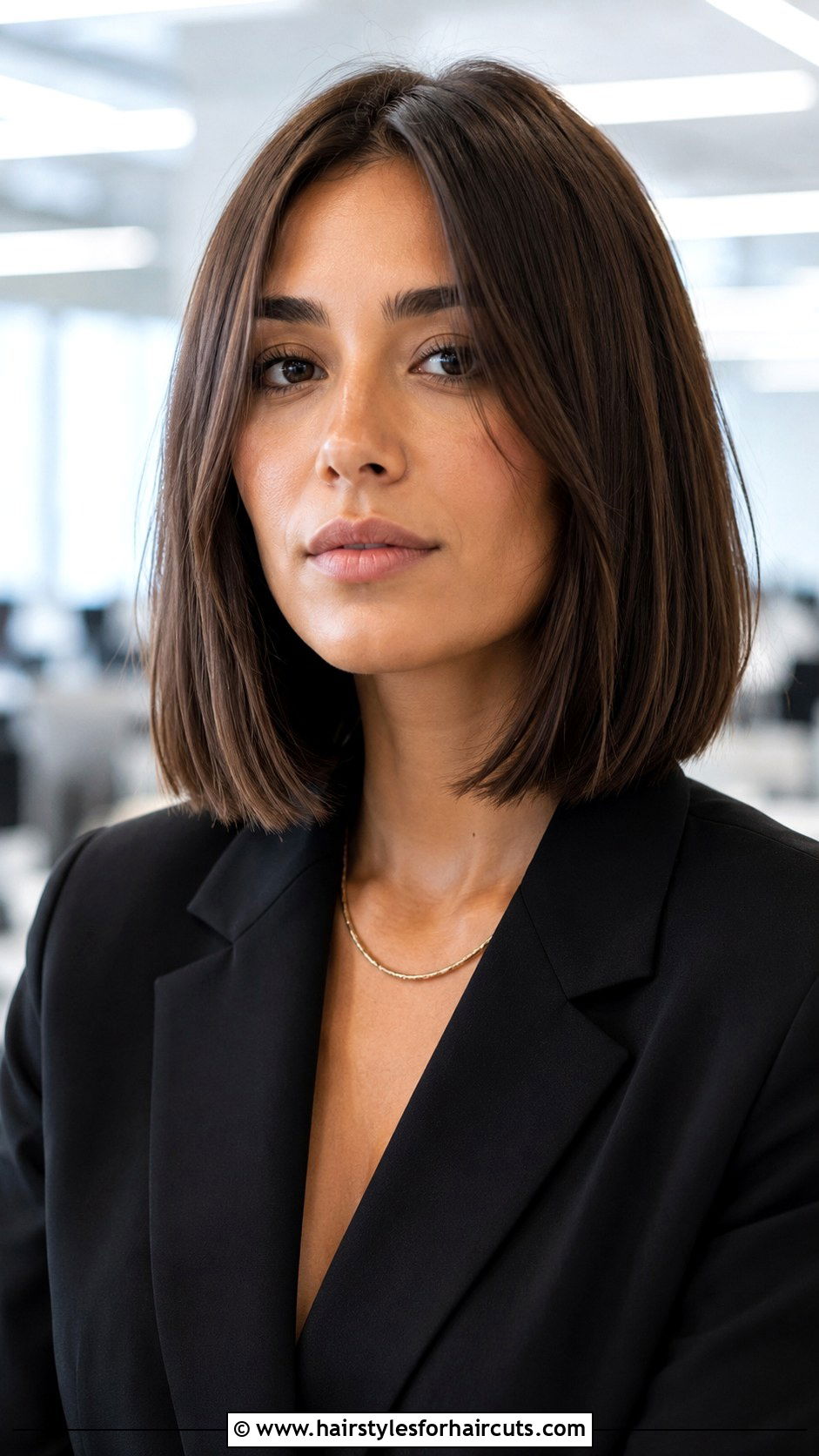 Blunt Lob Haircut - 25 haircuts rancho cucamonga - 25 haircuts rancho cucamonga