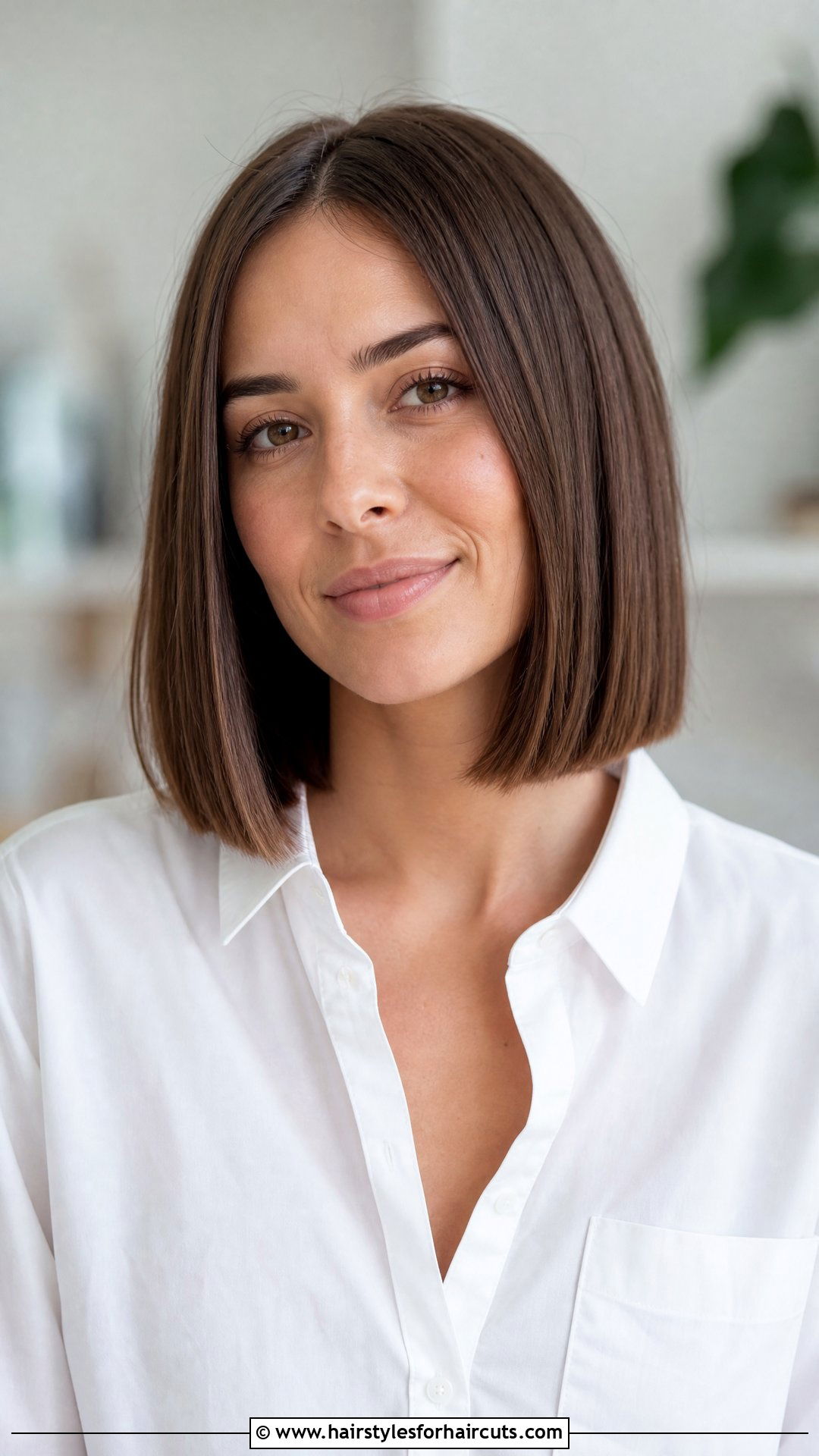 Blunt Lob Haircut - 25 womans haircuts - 25 woman's haircuts