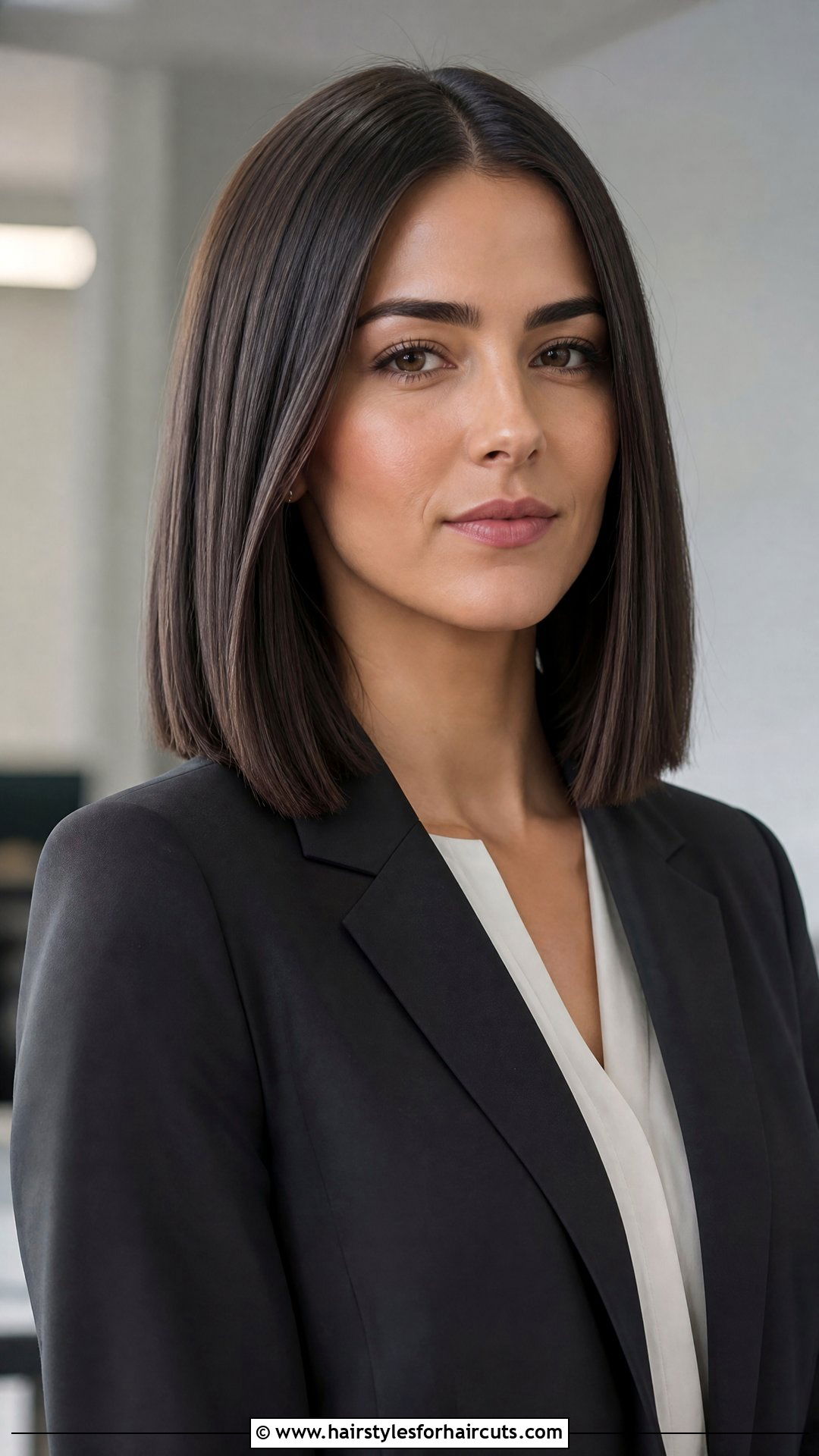 Blunt Long Bob - 25 feminine hairstyles - 25 feminine hairstyles