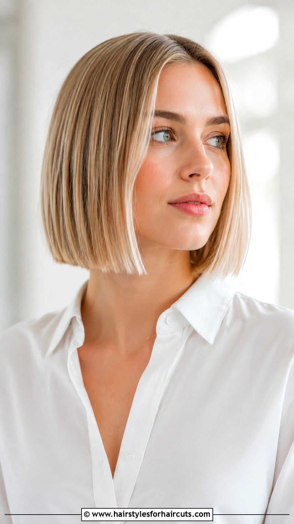 Blunt Medium Bob For Fine Hair - 25 medium hairstyles for women with fine hair - 25 medium hairstyles for women with fine hair
