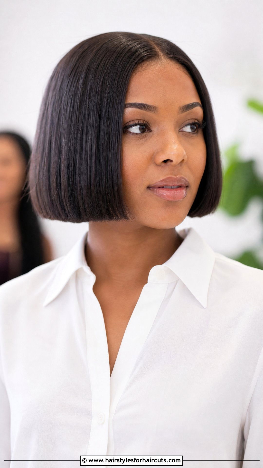 Blunt Natural Bob Haircut - 25 bob haircuts natural hair - 25 bob haircuts natural hair