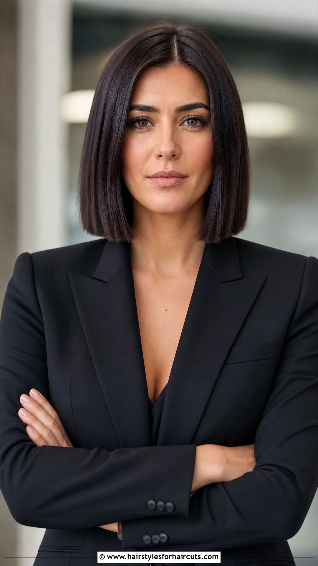 Blunt Shoulder Length Cut - 25 medium length thin hair hairstyles - 25 medium length thin hair hairstyles