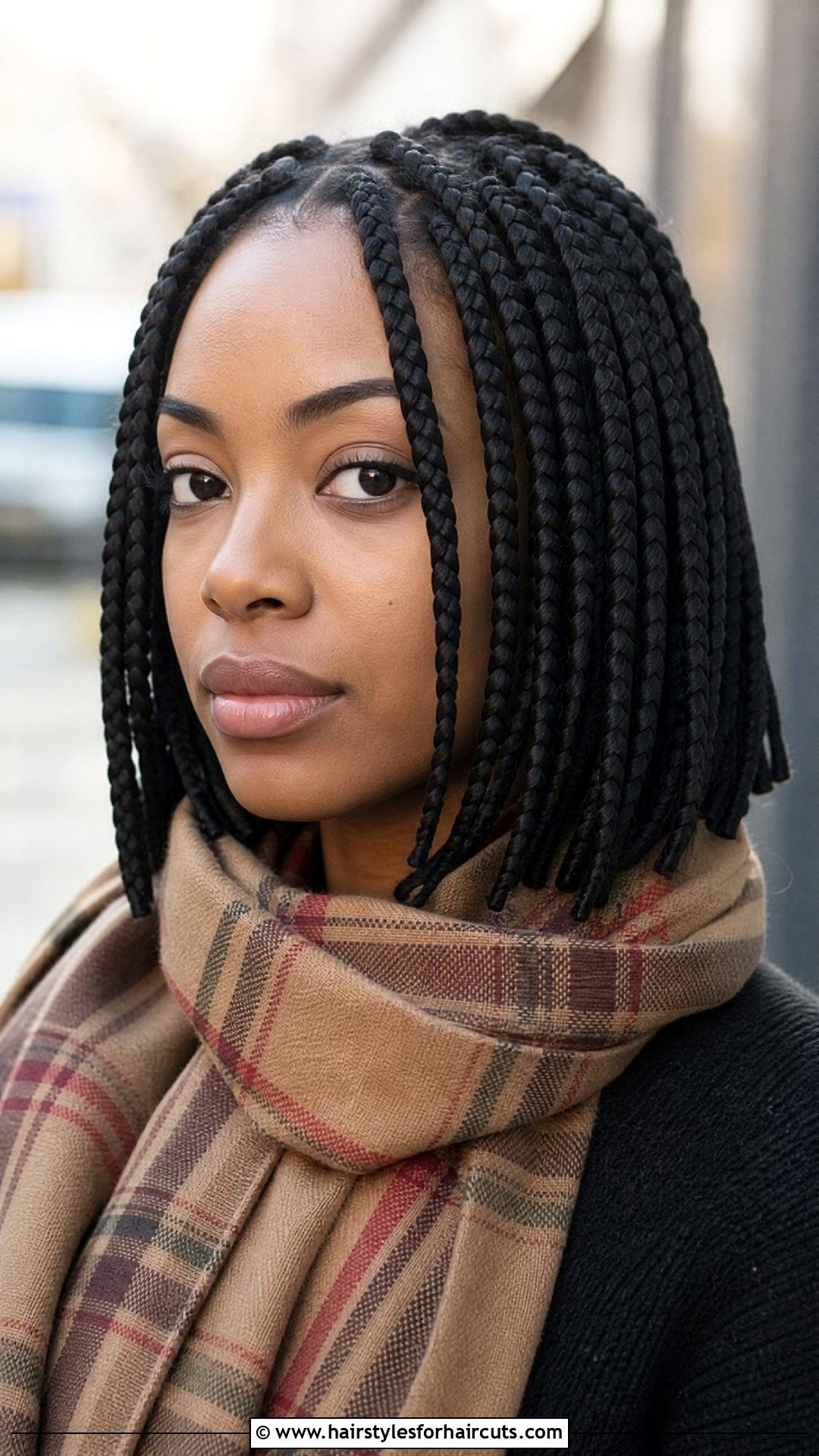 Bob Box Braids - 25 winter hairstyles for black hair - 25 winter hairstyles for black hair