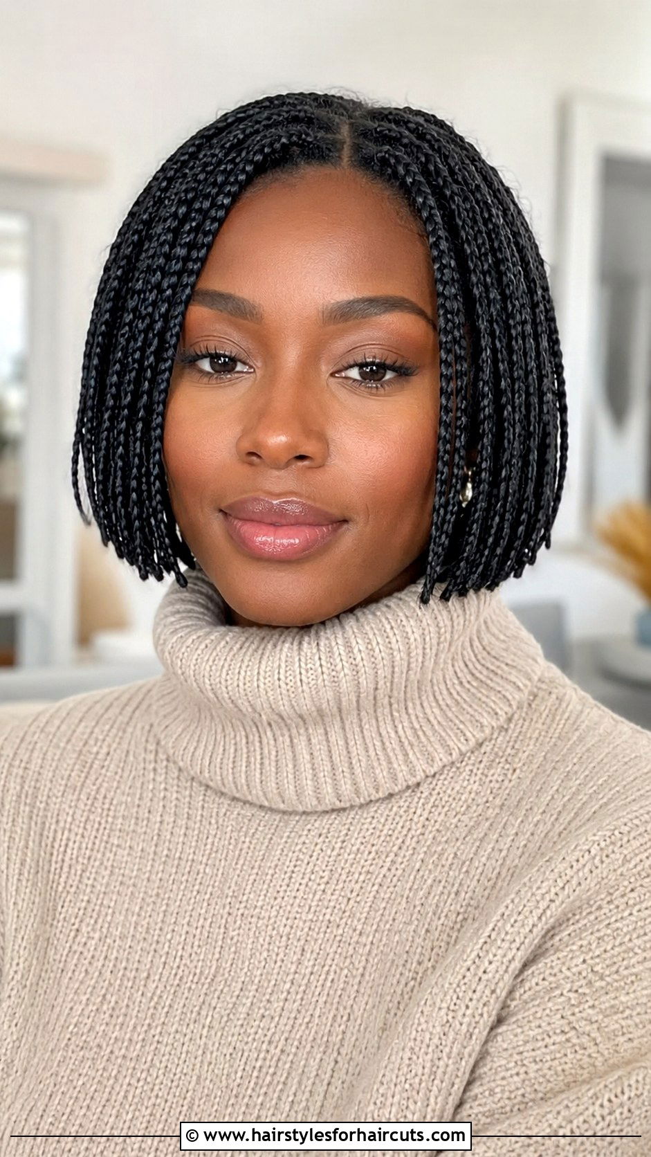 Bob Box Braids - 25 easy black hairstyles - 25 easy black hairstyles