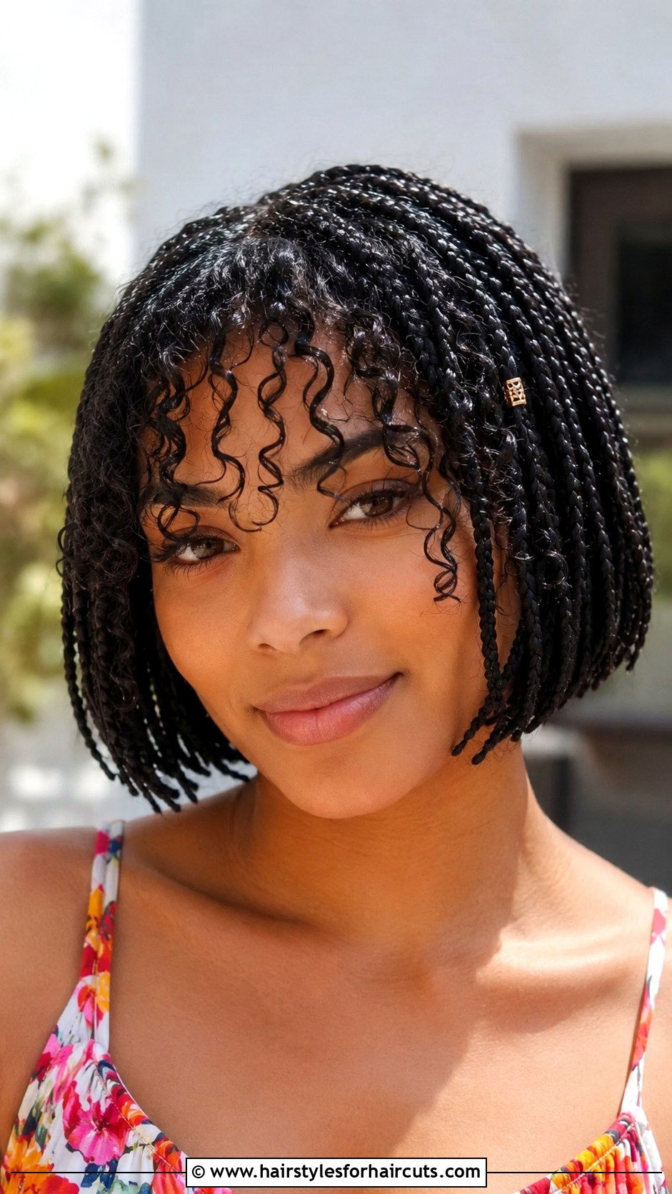Bob Braids With Curly Bangs - 25 black hairstyles with bangs - 25 black hairstyles with bangs