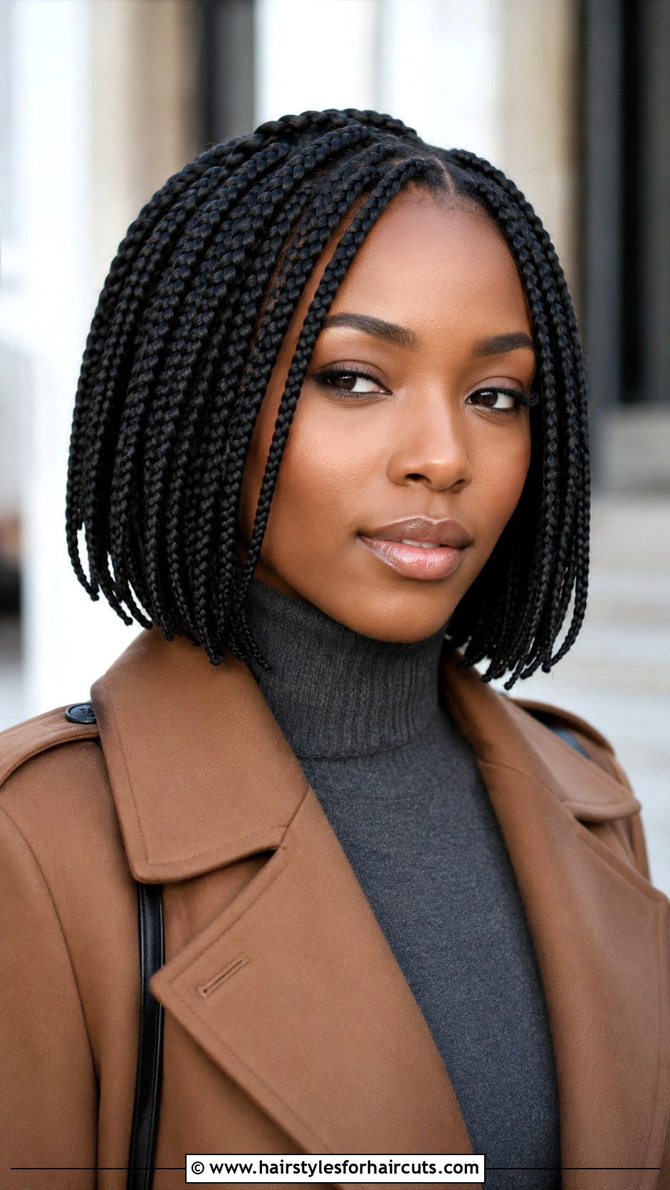 Bob Length Box Braids - 25 braid hairstyles for black girls - 25 braid hairstyles for black girls