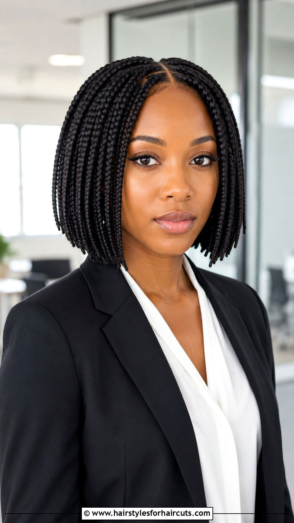 Bob Length Box Braids - 25 africa braid hairstyles - 25 africa braid hairstyles