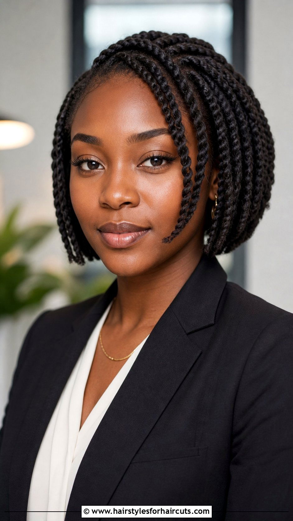 Bob Length Twist In Front - 25 twist in front hairstyles for black hair - 25 twist in front hairstyles for black hair