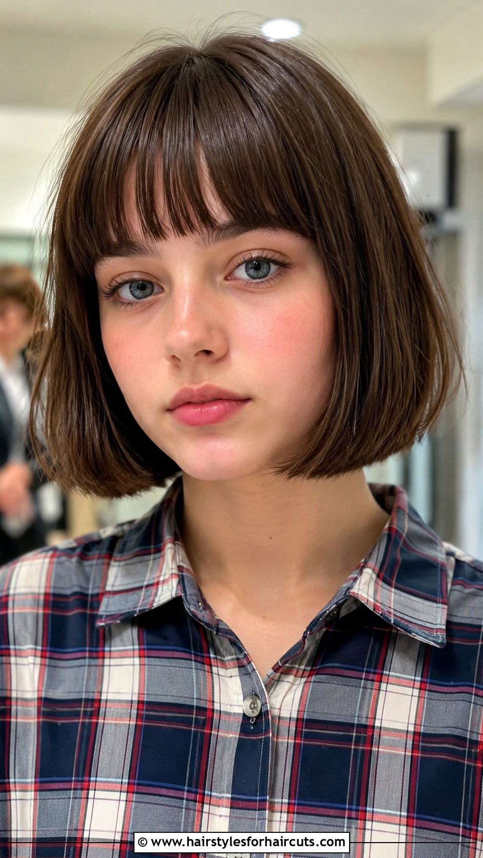 Bob With Bangs - 25 haircuts for teen girls - 25 haircuts for teen girls