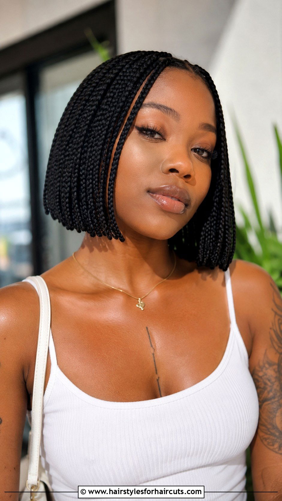 Bob With Curly Ends - 25 braided bob hairstyles for black hair - 25 braided bob hairstyles for black hair