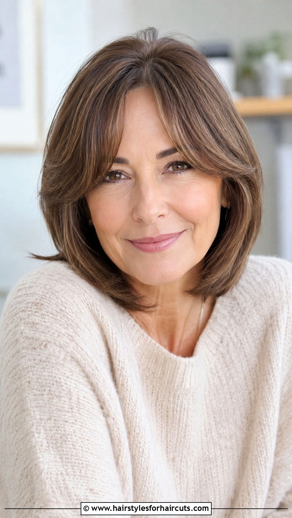 Bob With Curtain Bangs - 25 bob haircuts for over 50 - 25 bob haircuts for over 50