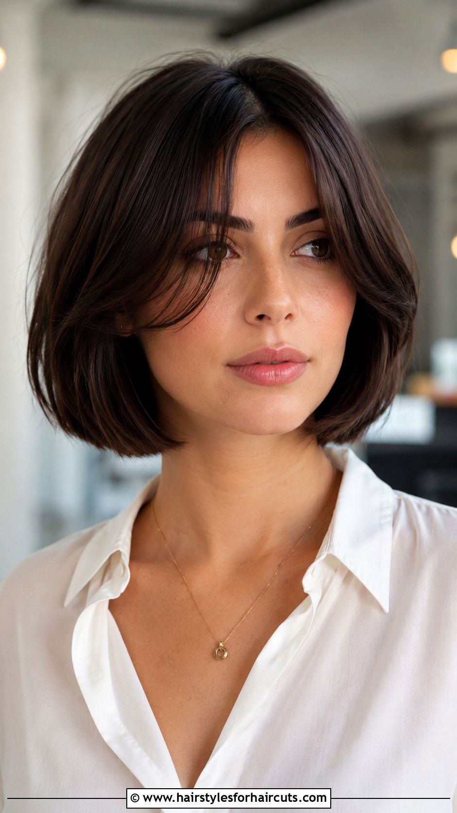 Bob With Curtain Bangs - 25 bob haircuts for thick hair - 25 bob haircuts for thick hair
