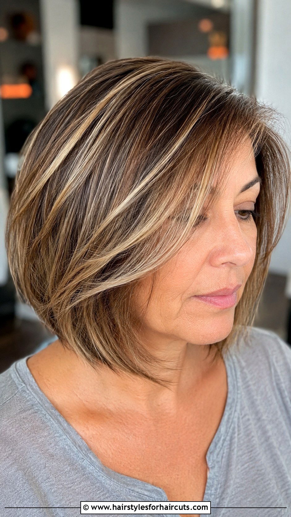 Bob With Highlights For Thin Hair - 25 fine hair bob hairstyles for over 50 - 25 fine hair bob hairstyles for over 50