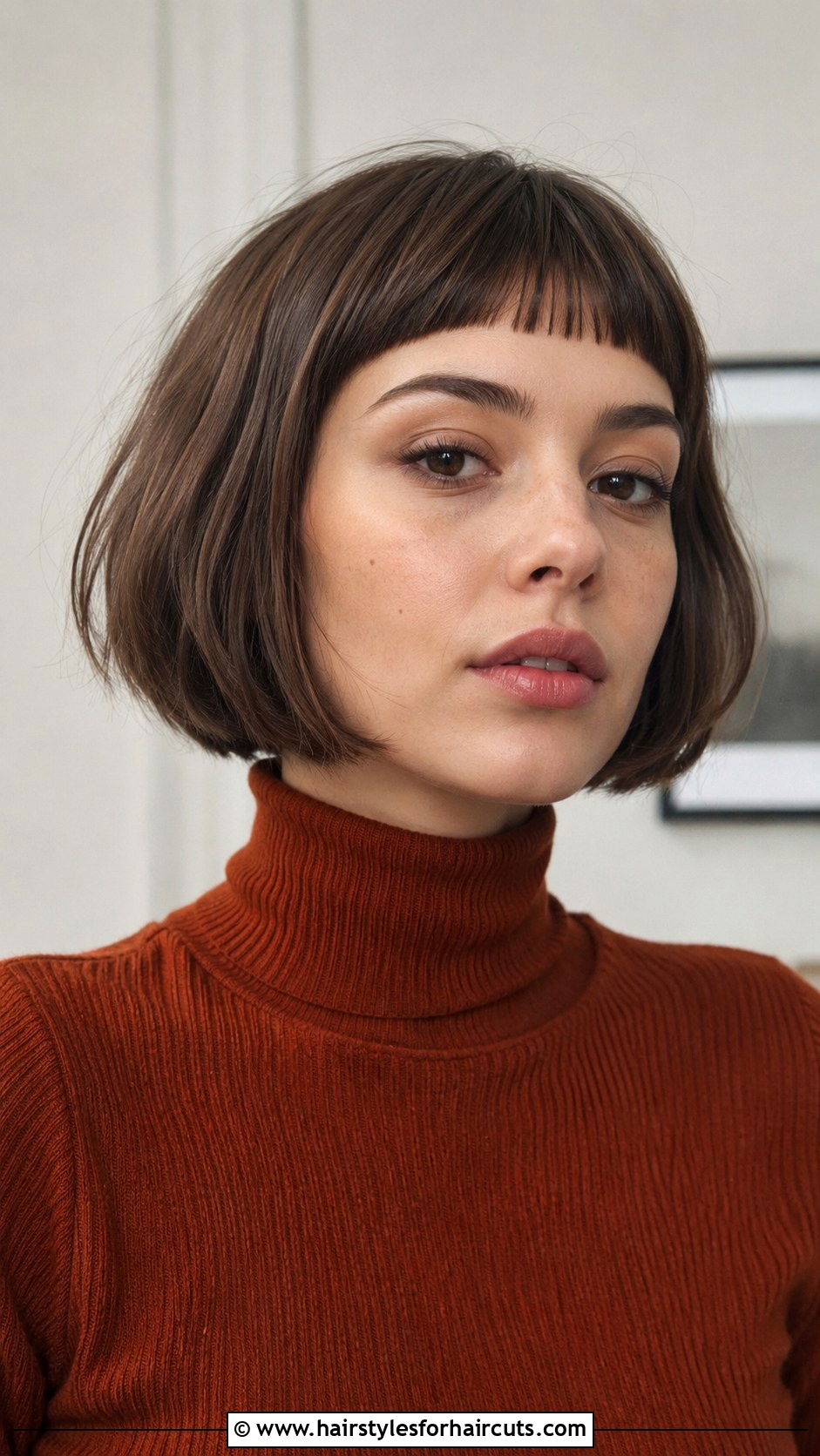 Bob With Micro Bangs - 25 haircuts parts - 25 haircuts parts