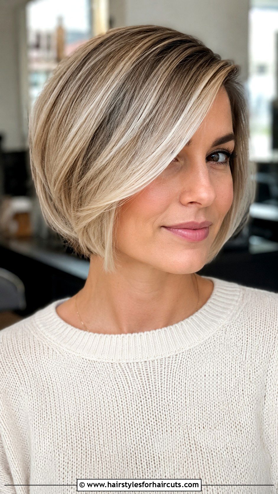 Bob With Side Swept Bangs Thin Hair - 25 haircuts for thin hair - 25 haircuts for thin hair
