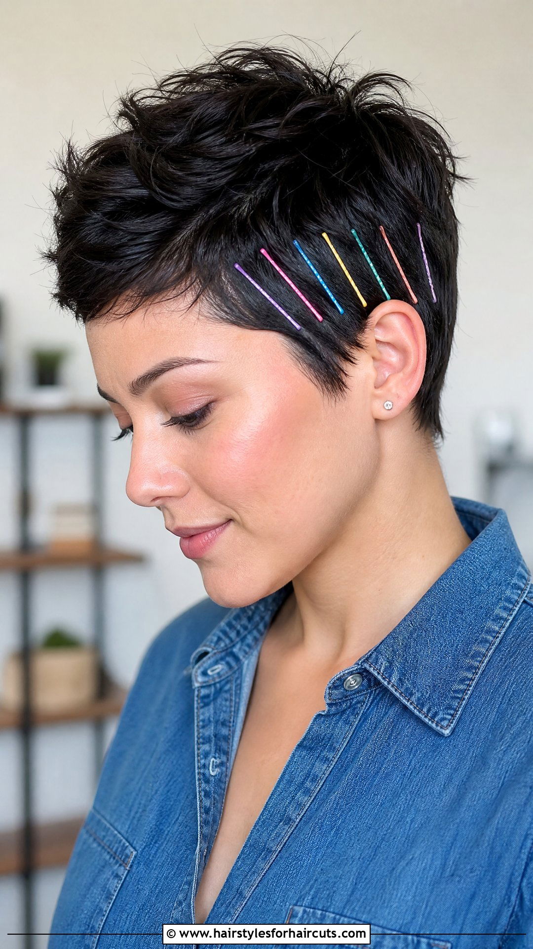 Bobby Pin Pixie Cut - 25 short hair bobby pin hairstyles - 25 short hair bobby pin hairstyles