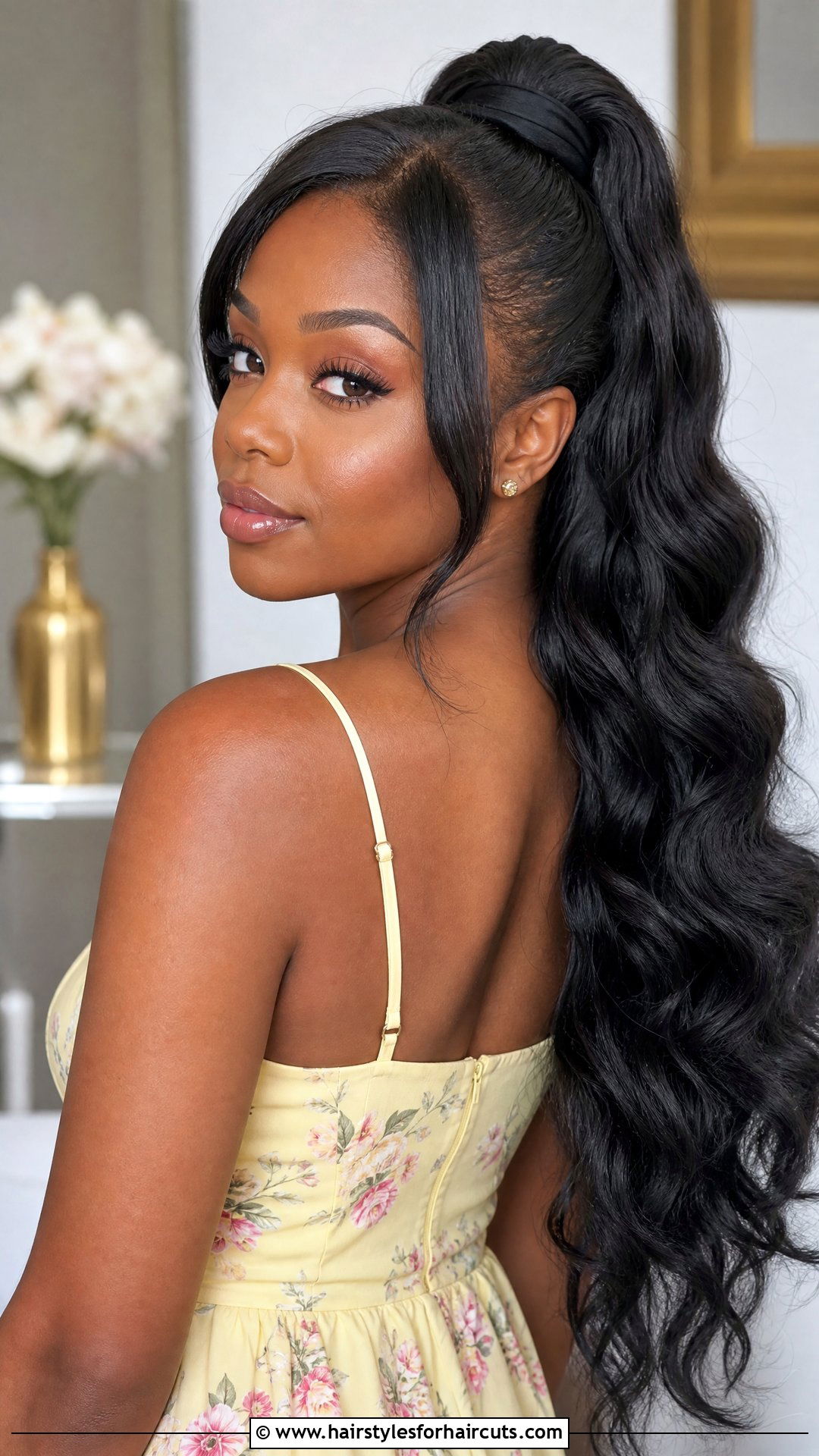 Body Wave Drawstring Ponytail - 25 drawstring ponytail hairstyles for black hair - 25 drawstring ponytail hairstyles for black hair
