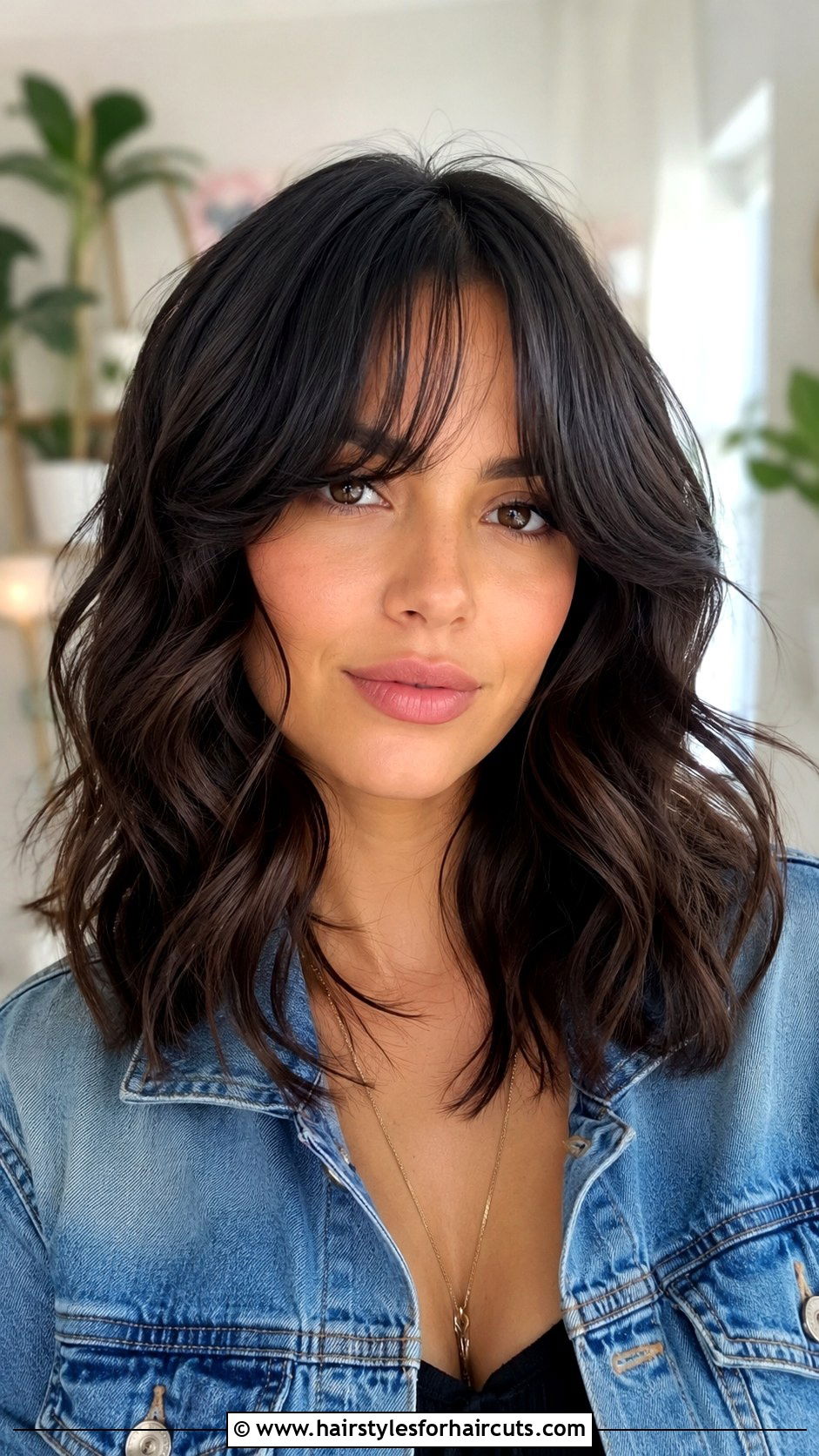 Body Wave Lob With Curtain Bangs - 25 body wave hairstyles for medium hair - 25 body wave hairstyles for medium hair