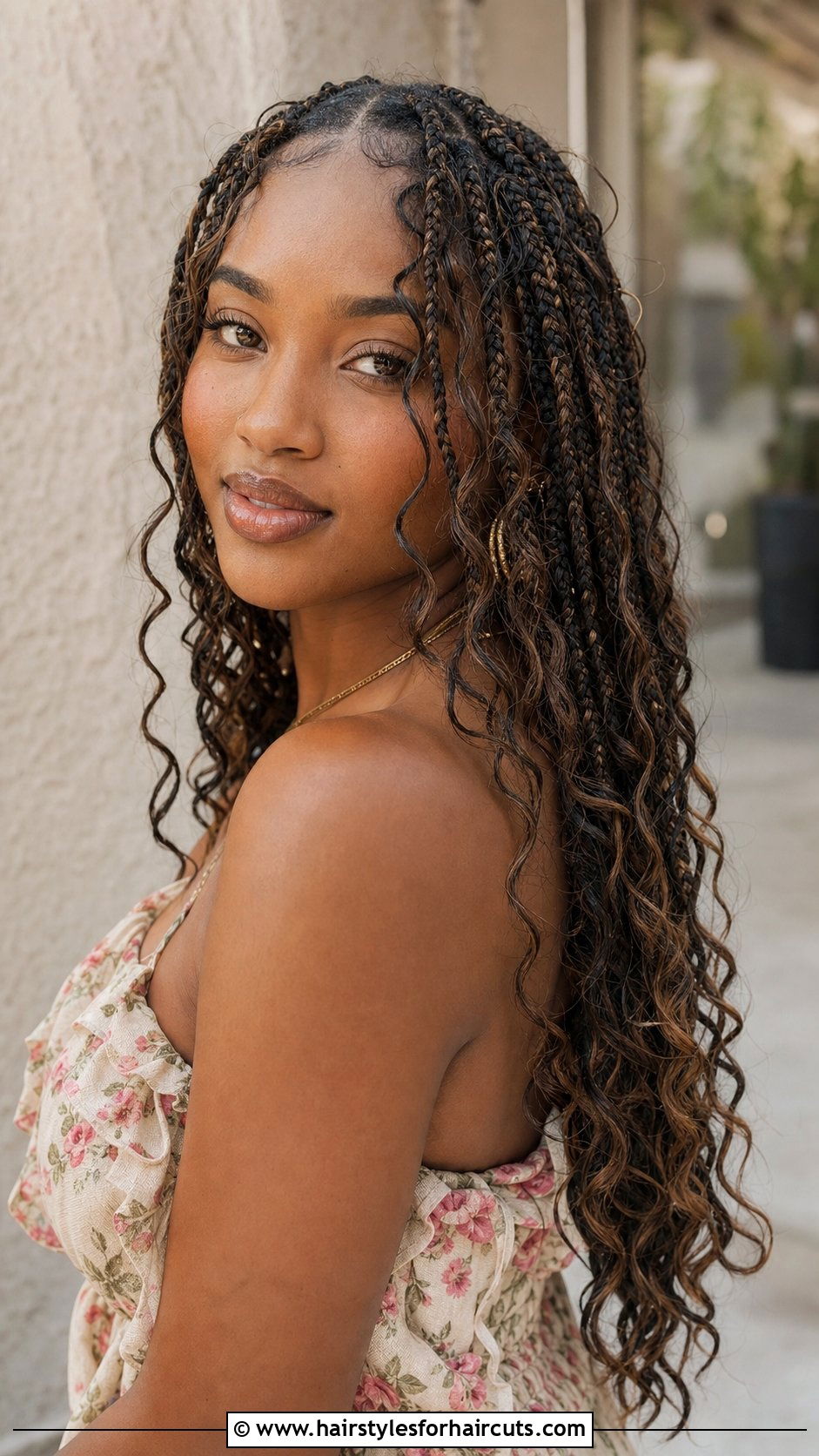 Bohemian Box Braids - 25 graduation hairstyles for black hair braids - 25 graduation hairstyles for black hair braids