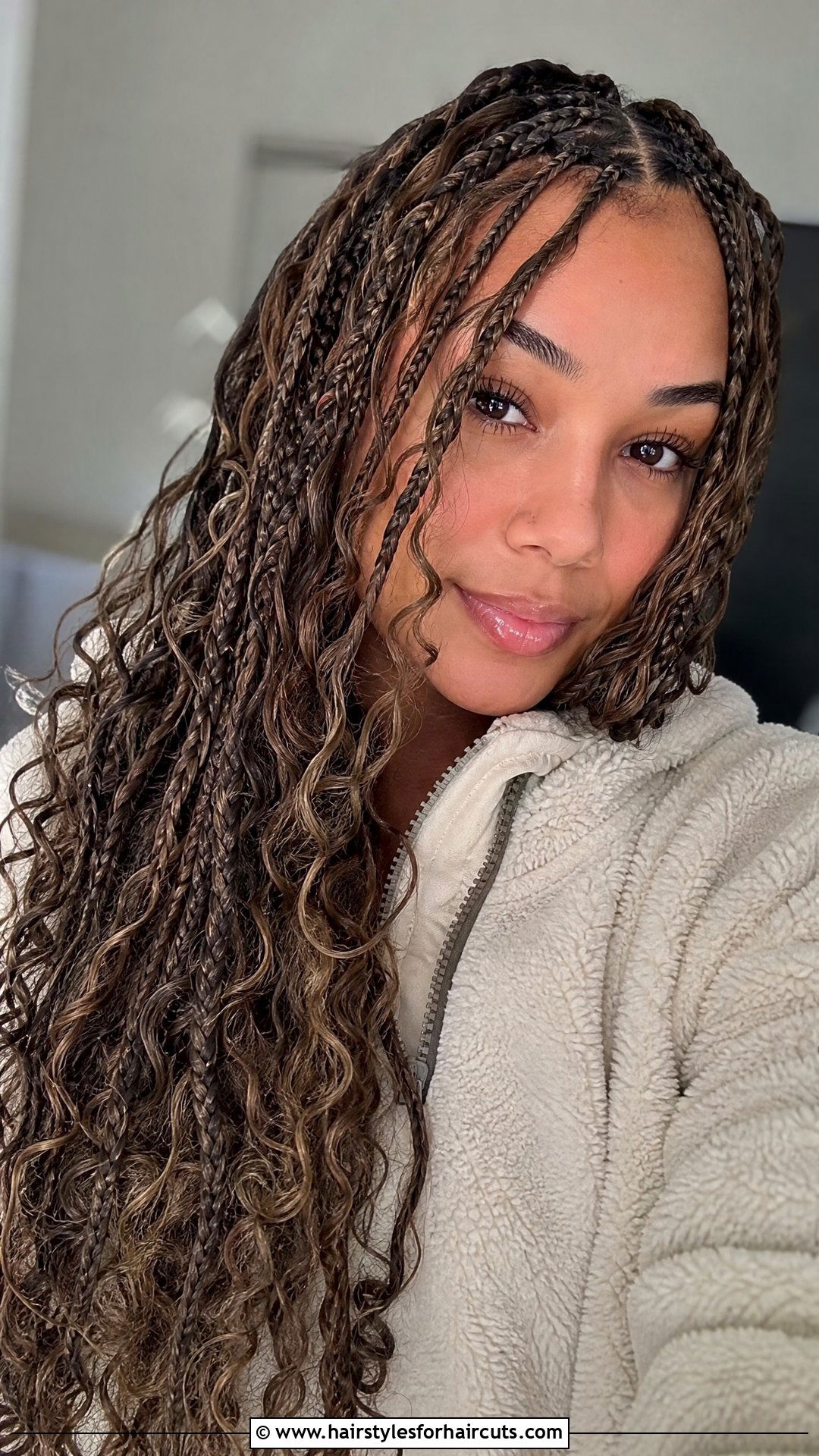 Bohemian Braids - 25 winter braid hairstyles for black hair - 25 winter braid hairstyles for black hair