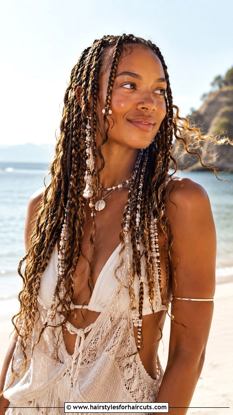 Bohemian Braids With Beads - 25 beaded hairstyles - 25 beaded hairstyles
