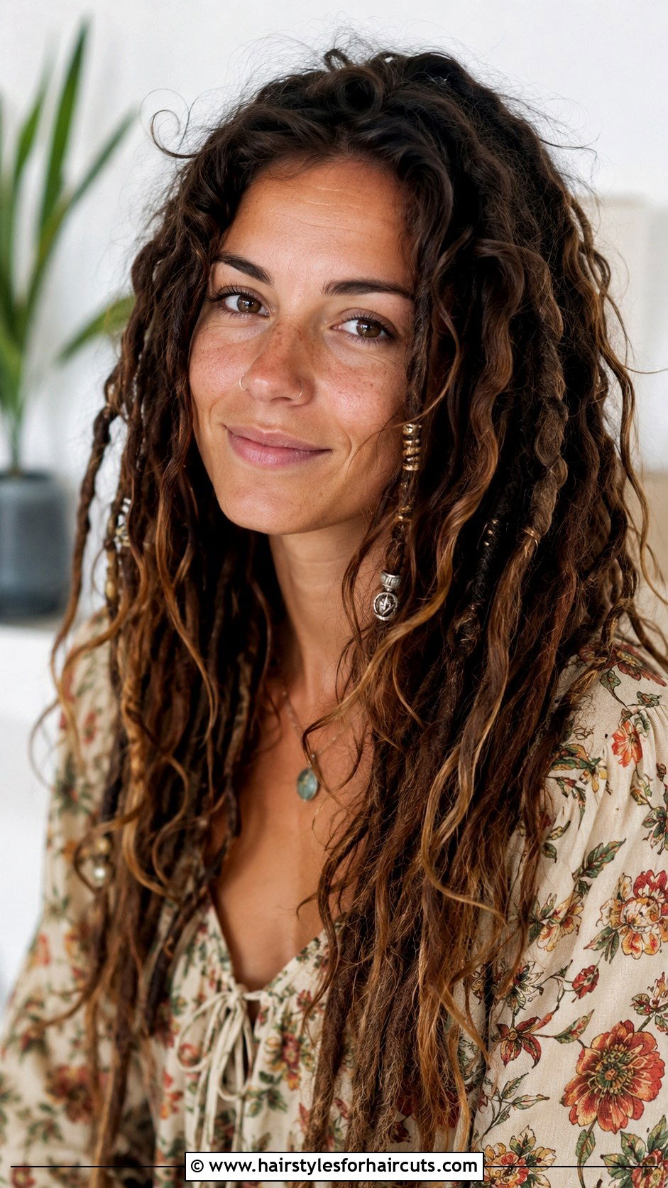 Bohemian Dreadlocks - 25 dread hairstyles for ladies - 25 dread hairstyles for ladies