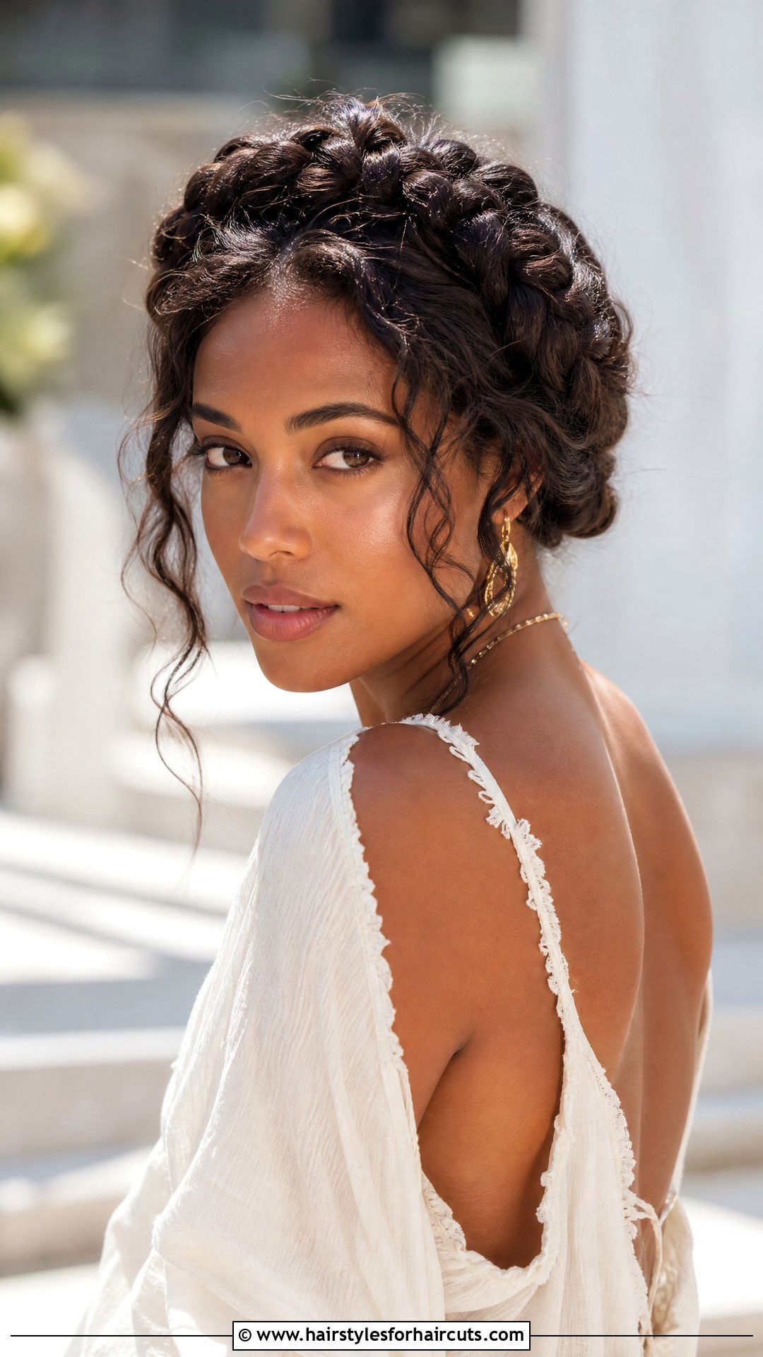 Bohemian Halo Braid - 25 halo braid hairstyles for black hair - 25 halo braid hairstyles for black hair