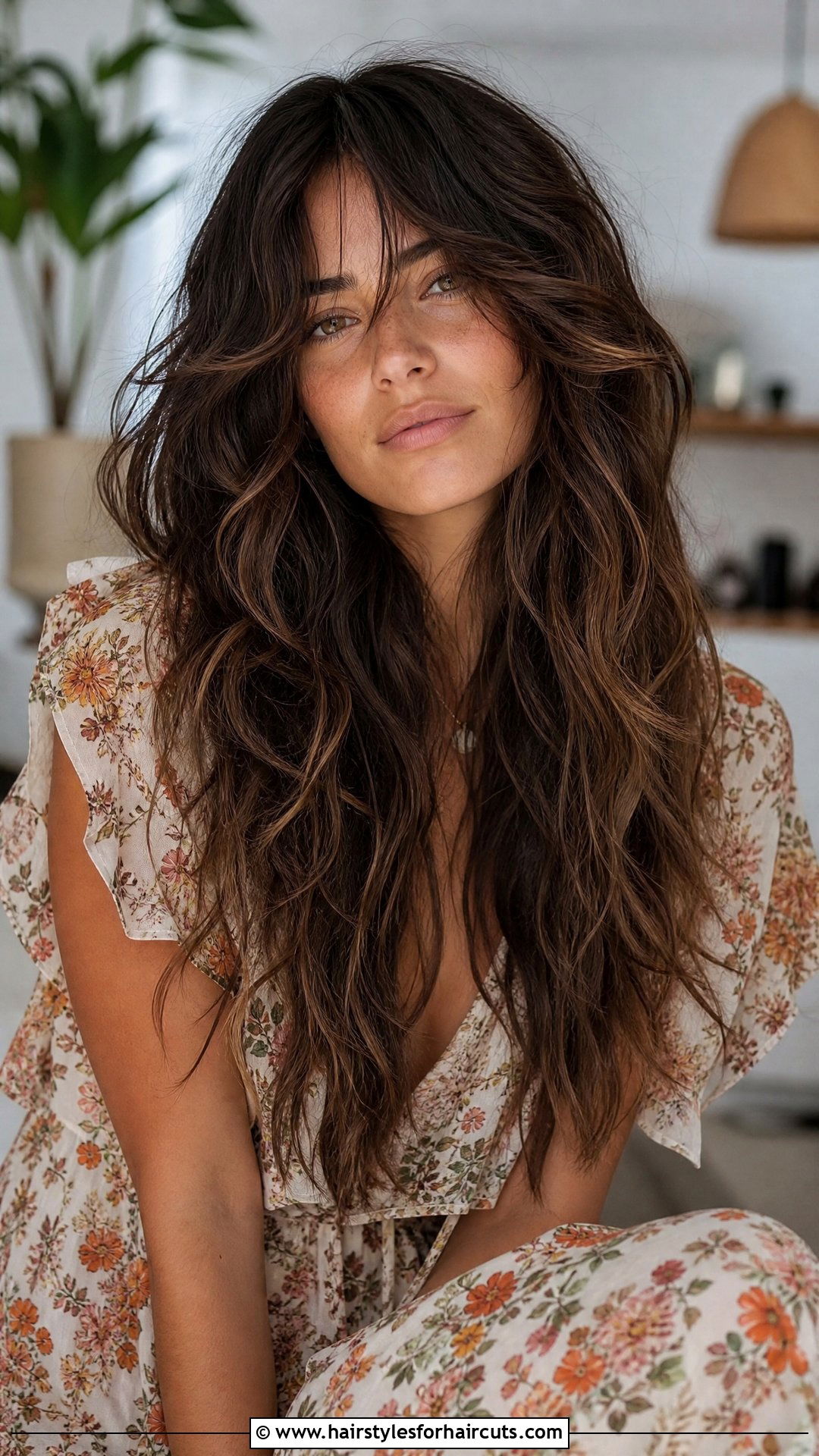 Bohemian Long Shag - 25 long shaggy hairstyles for thick hair - 25 long shaggy hairstyles for thick hair