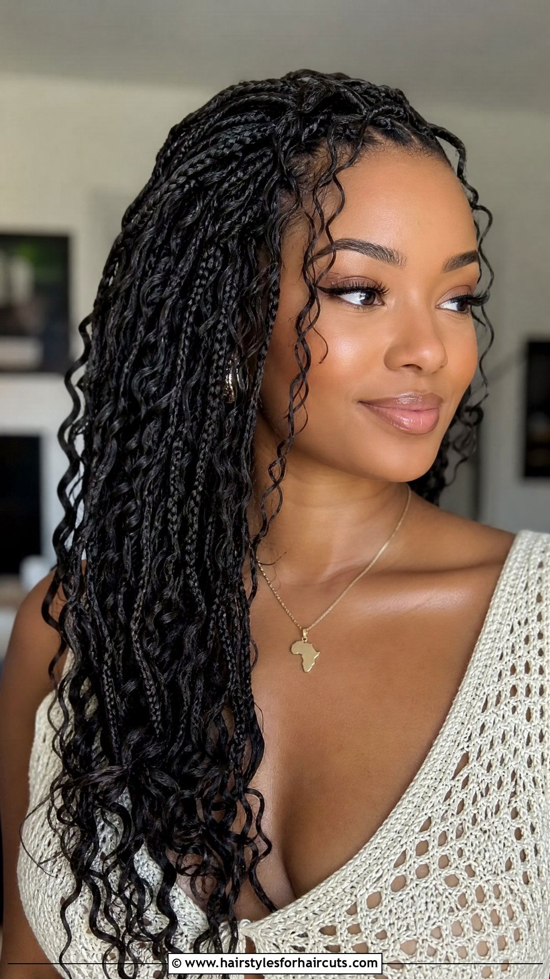 Bohemian Twist Braid For White Hair - 25 protective hairstyles for white hair - 25 protective hairstyles for white hair