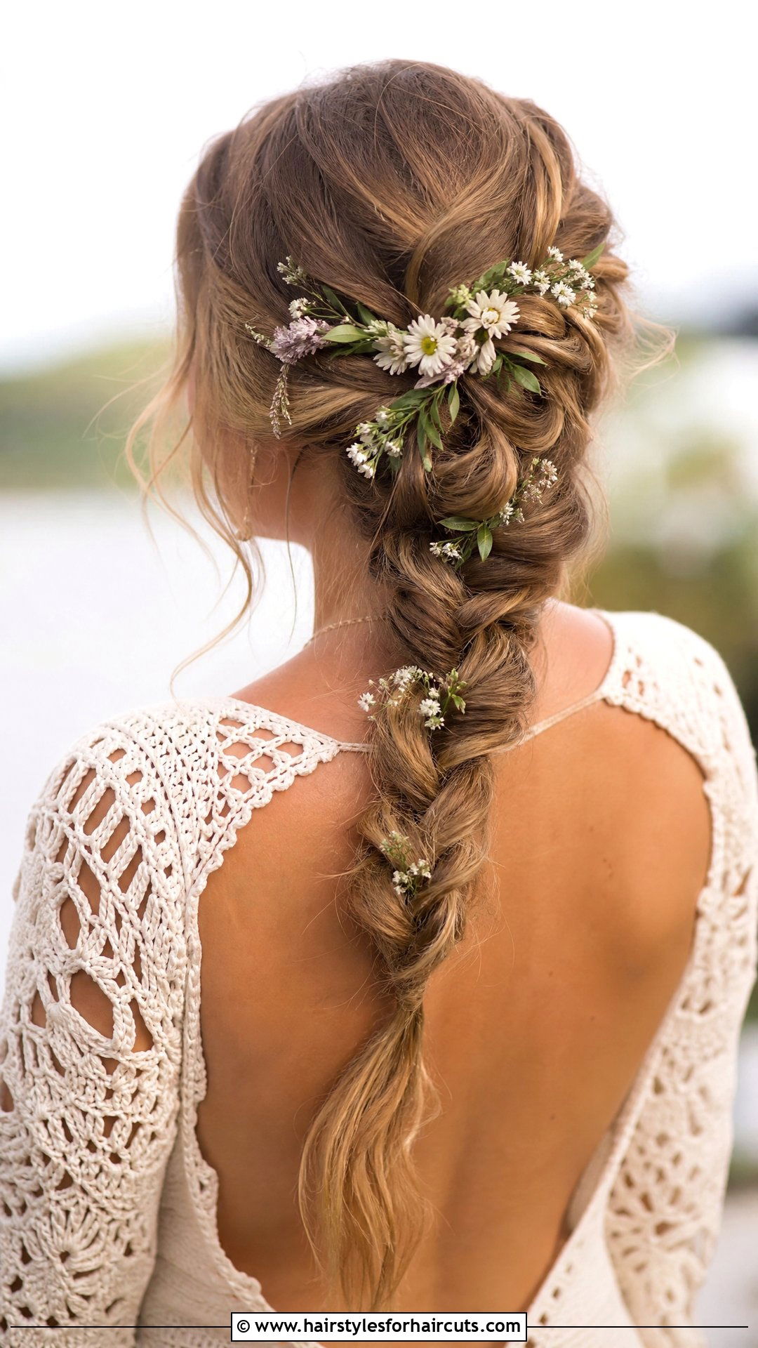 Boho Braid Wedding Hairstyle - 25 wedding hairstyles - 25 wedding hairstyles
