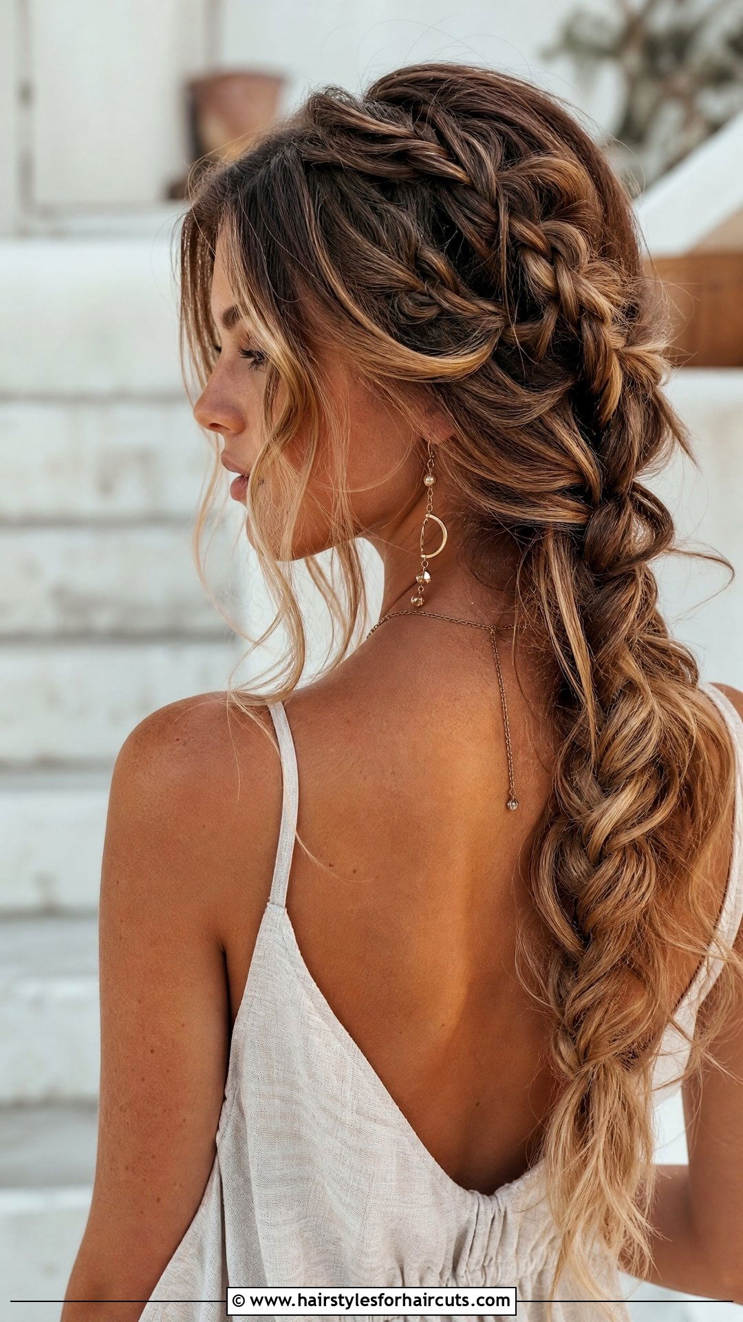 Boho Braided Hairstyle - 25 hairstyles with real hair - 25 hairstyles with real hair
