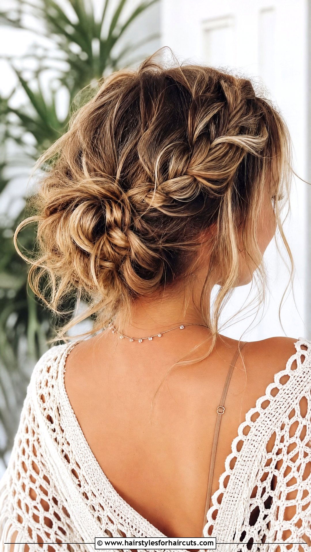Boho Braided Updo - 25 updo hairstyles for asian hair - 25 updo hairstyles for asian hair
