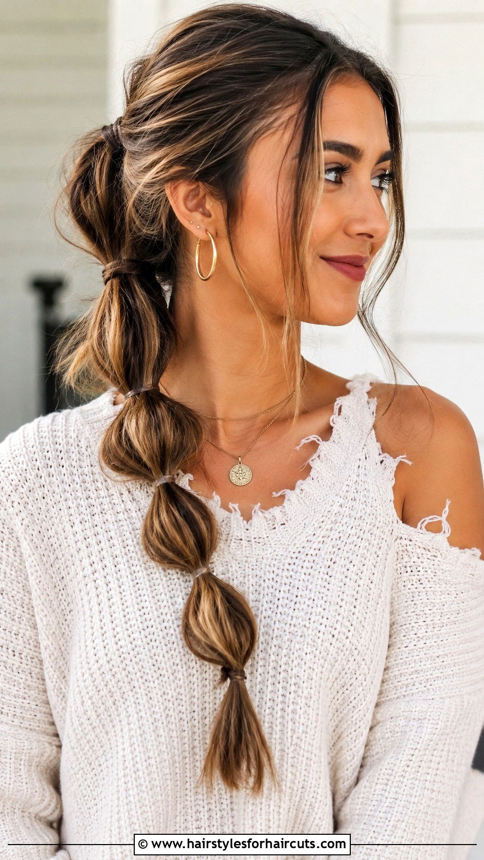 Boho Bubble Braid Medium Hair - 25 easy boho hairstyles for medium hair - 25 easy boho hairstyles for medium hair